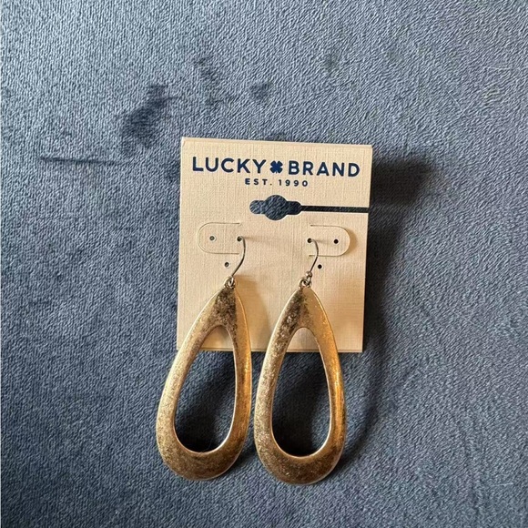 Brand New Lucky Brand Hoop Earrings